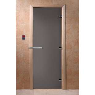 DOORWOOD графит матовое 6мм 700х1900